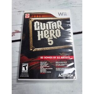 Guitar Hero 5 Nintendo Wii CIB Activision